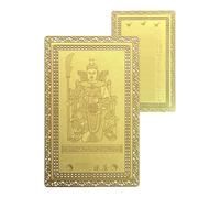 Tarjeta Tai Sui 2026 - Tarjeta de cobre de la buena suerte Tai Sui 2026 - Colección de tesoros de la riqueza de Buda de la tradición china para el año del caballo, decoración del hogar, bendición de