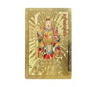 Tarjeta Tai Sui | Buena suerte riqueza prosperidad | Año del caballo Tai Sui tarjeta, para dormitorio, mesita de noche, viajes, familiares, amigos, coleccionistas, entusiastas adolescentes, compañeros