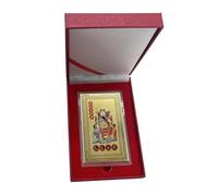 Tarjeta Tai Sui - Tarjeta de Feng Shui | Abalorio de buena suerte | Tarjetas de protección del año de la serpiente | Tarjeta dorada de Feng Shui Tai Sui 2025, tarjetas de protección de la suerte,
