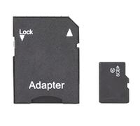 Tarjeta TF de 8 GB, Tarjeta de Memoria Profesional con Chip de Alta Velocidad 8G, con Adaptador de Tarjeta SD, Cámara Digital con Tarjeta de Memoria, Teléfono Móvil, GPS, Reproductor de Música MP3