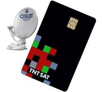 Tarjeta TNTSAT oficial nueva - Compatible con decodificador Satellite Astra 19.2 - Duración de 4 años