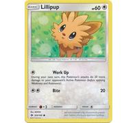 Tarjeta única Pokemon LILLIPUP 103/149 SUN & MOON Base