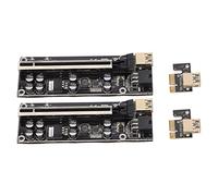 Tarjeta Vertical PCIE 1X a 16X, Tarjeta Vertical de 6 Pines Fácil de Usar para Win para OS X
