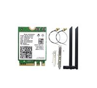 Tarjeta WiFi 6 AX200NGW + Antena 8DBI, Adaptador WiFi 5.2 de 2,4 GHz y 5 GHz, Tarjeta de Red Inalámbrica de 2974 Mbps para Windows 10/11