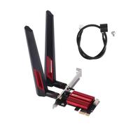 Tarjeta WiFi 7260AC Pro PCIE, Tarjeta de Red WiFi de Alta Velocidad BT4.0 de Doble Banda de 1200 Mbps para 7 8 10 11, con Ganancia de 2 X 10 DBi para una Amplia Cobertura