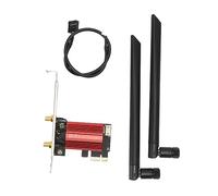 Tarjeta WiFi 7265AC Pro PCIE, Transmisión de Alta Velocidad de 1200 Mbps, Banda Dual de 2,4 GHz y 5 GHz con Bluetooth 4.0, Compatible con Interfaz PCIEx1/x4/x8/x16 para 7