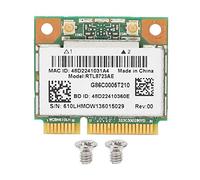 Tarjeta WiFi Bluetooth, Tarjeta de Red inalámbrica RTL8723AE 300M + Adaptador Bluetooth4.0 Half Mini PCI-E WLAN WiFi