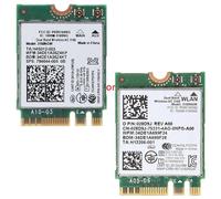 Tarjeta WiFi NGFF Wireless-AC 3160NGW Compatible con DELL 28D9J N2VFR, Banda Dual 2.4/5GHz Bluetooth 4.0 433Mbps 2X2 802.11ac Adaptador WiDi