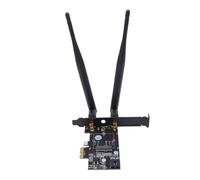 Tarjeta WiFi PCIe con Soporte de Banda Dual | Doble banda 2,4 GHz/5 GHz, Bluetooth 4.2, Diseño compacto, Admite varios módulos M.2