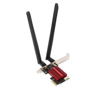 Tarjeta WiFi PCIe para PC, 2,4 GHz y 5 GHz, Antena Dual BT4.2 Tarjeta de Red Adaptador WiFi para Juegos, Streaming, 802.11A/B/G/N/AC, Compatible con 7, 8, 10, 11