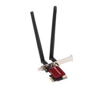 Tarjeta WiFi PCIe RTL8852CE Tarjeta PCIe WiFi 6E para PC de Escritorio, Bluetooth 5.3 5374Mbps Tarjeta Adaptadora de Red WiFi Inalámbrica PCI E, Adaptador WiFi para Windows