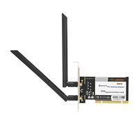 Tarjeta WiFi PCIE WiFi, TX-AR9WS AR9220 300Mbps Tarjeta de Red Inalámbrica WiFi con 2 Antenas, Soporte WiFi Compartido, Adaptador Wi-Fi 802.11b / g/n PCI Express para XP / / /