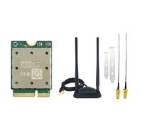 Tarjeta WiFi7 QCNCM865 Bluetooth 5.4 5800M Tri Band M.2 NGFF Adaptador B
