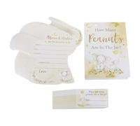 Tarjeta y juego de beb con elefante de Kate Aspen, Little Peanut, tarjeta y juego de consejos para baby shower (50 unidades)