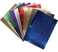 Tarjetas A4 con relieve metálico (paquete de 10 hojas)