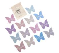 Tarjetas acrílicas para bebé, 14 piezas, accesorios de fotografía con forma encantadora para niños y niñas, registros mensuales, juego de regalo para nueva mamá