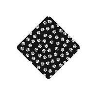 Tarjetas ambientadoras de coche con estampado de huellas de patas, 10 hojas colgantes perfumadas para coche