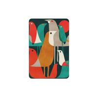 Tarjetas ambientadoras de coche con estampado de pájaros de Flock Of Birds, 10 hojas colgantes perfumadas para coche