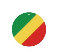 Tarjetas ambientadoras de coche de la República del Congo, 6 piezas, cartulina perfumada para decoración de coches, dormitorios, armarios