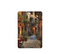 Tarjetas ambientadoras italianas para coche, 10 unidades, diseño de calle vieja