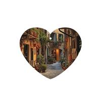 Tarjetas ambientadoras italianas para coche, 10 unidades, diseño de calle vieja