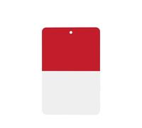 Tarjetas ambientadoras para coche, diseño de bandera de Mónaco, 6 piezas, cartulina perfumada, decoración para coches, dormitorios, armarios