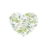 Tarjetas ambientadoras para coche, tabletas de aromaterapia para coche, tarjetas perfumadas para colgar en el hogarPatrón de rama de olivo acuarela verde