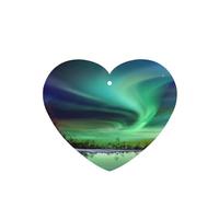 Tarjetas ambientadoras para coche, tabletas de aromaterapia para coche, tarjetas perfumadas para colgar en el hogarIncreíbles auroras boreales verdes