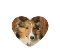 Tarjetas ambientadoras para coche, tabletas de aromaterapia para coche, tarjetas perfumadas para colgar en el hogarPrecioso perro sheltie