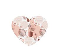 Tarjetas ambientadoras para coche, tabletas de aromaterapia para coche, tarjetas perfumadas para colgar en el hogarOla de oro rosa