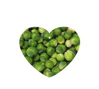 Tarjetas ambientadoras para coche, tabletas de aromaterapia para coche, tarjetas perfumadas para colgar en el hogarEstampado de coles de Bruselas verdes