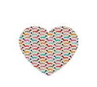 Tarjetas ambientadoras para coche, tabletas de aromaterapia para coche, tarjetas perfumadas para colgar en el hogarIlustración de perro salchicha vintage de perros salchicha