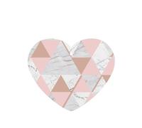 Tarjetas ambientadoras para coche, tabletas de aromaterapia para coche, tarjetas perfumadas para colgar en el hogarTriángulo blanco rosa