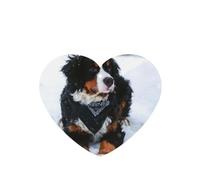 Tarjetas ambientadoras para coche, tabletas de aromaterapia para coche, tarjetas perfumadas para colgar en el hogarNevadas del perro de montaña de Berna