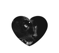 Tarjetas ambientadoras para coche, tabletas de aromaterapia para coche, tarjetas perfumadas para colgar en el hogarImpresión de retrato de leopardo negro