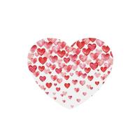 Tarjetas ambientadoras para coche, tabletas de aromaterapia para coche, tarjetas perfumadas para colgar en el hogarImprimir Corazones Rojos Cayendo