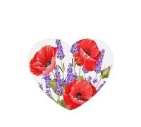 Tarjetas ambientadoras para coche, tabletas de aromaterapia para coche, tarjetas perfumadas para colgar en el hogarManojo de lavanda y amapola