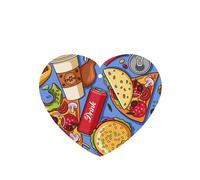 Tarjetas ambientadoras para coche, tabletas de aromaterapia para coche, tarjetas perfumadas para colgar en el hogarComida rápida americana