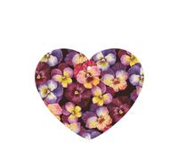 Tarjetas ambientadoras para coche, tabletas de aromaterapia para coche, tarjetas perfumadas para colgar en el hogarFlores de pensamiento de acuarela