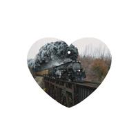 Tarjetas ambientadoras para coche, tabletas de aromaterapia para coche, tarjetas perfumadas para colgar en el hogarTren de vapor y ferrocarril