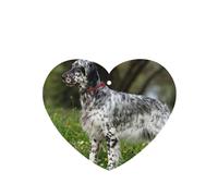 Tarjetas ambientadoras para coche, tabletas de aromaterapia para coche, tarjetas perfumadas para colgar en el hogarSetter Inglés Césped Mascotas Perros Setter Inglés
