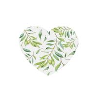 Tarjetas ambientadoras para coche, tabletas de aromaterapia para coche, tarjetas perfumadas para colgar en el hogarImpresión artística de olivo de hoja verde