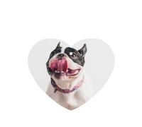 Tarjetas ambientadoras para coche, tabletas de aromaterapia para coche, tarjetas perfumadas para colgar en el hogarFeliz Perro Curioso Bulldog Francés
