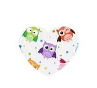 Tarjetas ambientadoras para coche, tabletas de aromaterapia para coche, tarjetas perfumadas para colgar en el hogarPatrón de estampado de búho animal lindo
