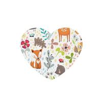 Tarjetas ambientadoras para coche, tabletas de aromaterapia para coche, tarjetas perfumadas para colgar en el hogaranimales de dibujos animados