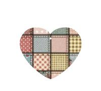 Tarjetas ambientadoras para coche, tabletas de aromaterapia para coche, tarjetas perfumadas para colgar en el hogarDiseño de mosaico de estilo de color de tela vintage