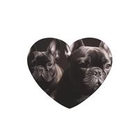 Tarjetas ambientadoras para coche, tabletas de aromaterapia para coche, tarjetas perfumadas para colgar en el hogarImpresión de Bulldog Francés