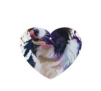 Tarjetas ambientadoras para coche, tabletas de aromaterapia para coche, tarjetas perfumadas para colgar en el hogarPintura Del Perro Del Arte Del Border Collie