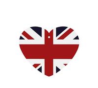 Tarjetas ambientadoras para coche, tabletas de aromaterapia para coche, tarjetas perfumadas para colgar en el hogarBandera británica Union Jack
