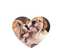 Tarjetas ambientadoras para coche, tabletas de aromaterapia para coche, tarjetas perfumadas para colgar en el hogarBesar cachorros de bulldog inglés